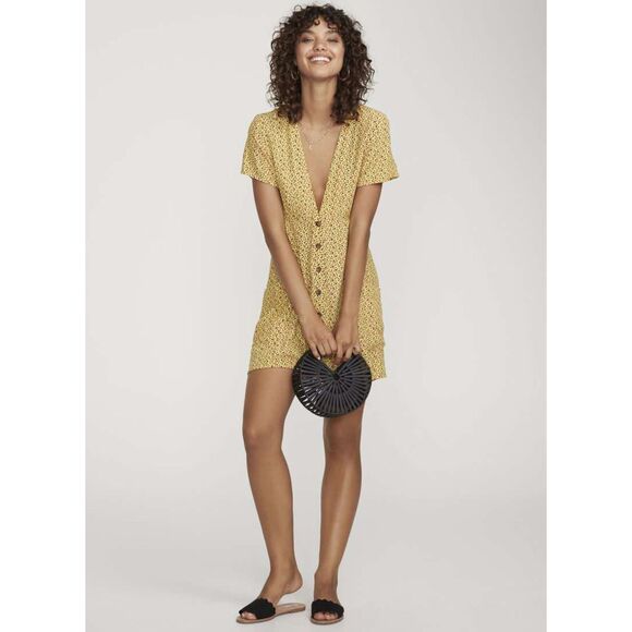 🧺Faithfull the Brand | Pilou Mini Dress in Raquel Floral | Size 6 - Picture 1 of 4